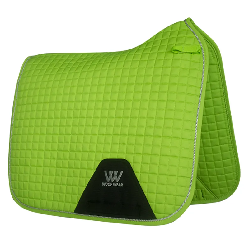 Woof Wear Colour Fusion Dressage Saddle Cloth Lime